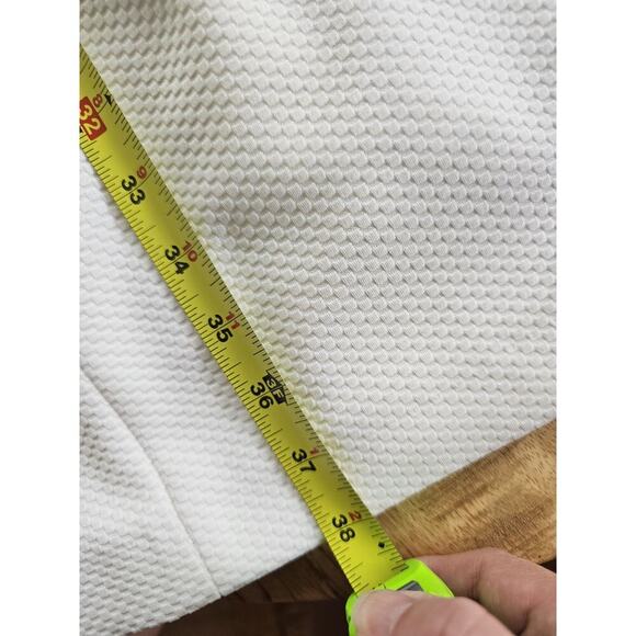 Pappagallo Amaya Sleeveless Shift Dress Women's Size 12 White Coastal Resort - Picture 12 of 13